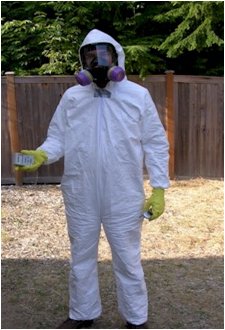 Protective Clothing working with Epoxy